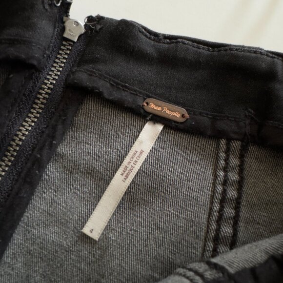 Free People Modern Femme Denim Mini Skirt - Picture 5 of 5